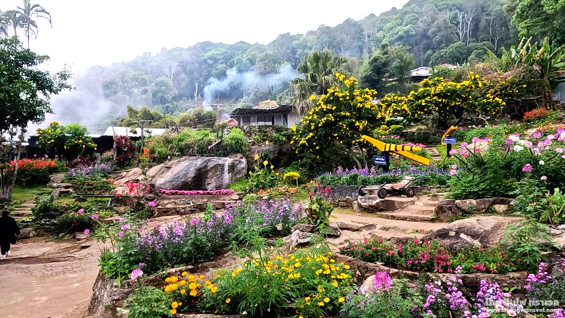 หมู่บ้านชาวเขาเผ่าม้งดอยปุย